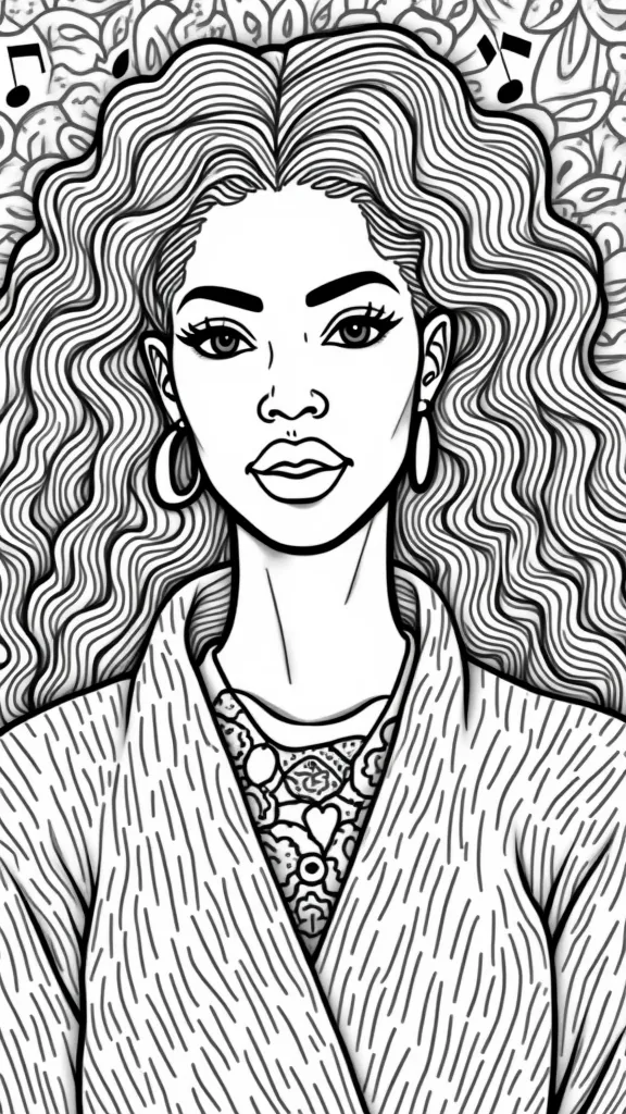 coloriages SZA